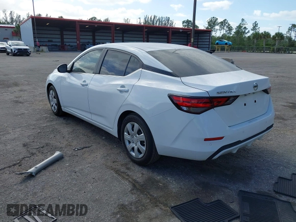 2023 Nissan Sentra S z VIN 3N1AB8BVXPY304722, wystawiony jako IAAI lot #40873711 z przebiegiem 23 110 mil mil oraz . Historia ofert i sprzedaży dostępna na DreamBid. Obrazek 3.