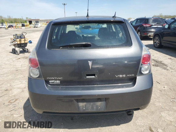 2010 Pontiac Vibe z VIN 5Y2SM6E00AZ402865, wystawiony jako Copart lot #54748495 z przebiegiem 175 670 mil mil oraz Czysty tytuł • Clean title. Historia ofert i sprzedaży dostępna na DreamBid. Obrazek 6.