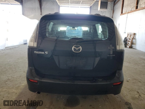 2010 Mazda 5 Sport with VIN JM1CR2W33A0366990, listed as a Copart auction lot 49799535 with 256,933 mi miles and Salvage Title. Bid and sale history available at DreamBid. Image 6.