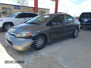 2008 Honda Civic LX with VIN 2HGFA16508H325188, listed as a IAAI auction lot 42277014 with 223,849 mi miles and . Bid and sale history available at DreamBid. Image 2.