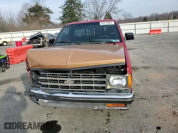 1991 GMC Canyon SLE1 with VIN 1GTCS14E6M8513036, listed as a Copart auction lot 85212064 with 230,840 mi miles and Salvage Title. Bid and sale history available at carsss.com. Image 11.