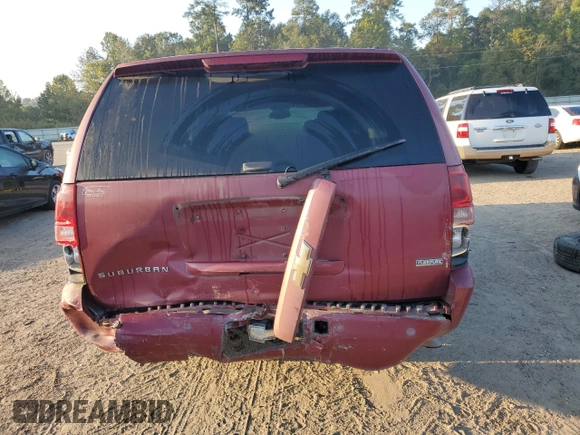 2007 Chevrolet Suburban LT with VIN 1GNFC16017J235565, listed as a Copart auction lot 72355294 with 218,171 mi miles and Salvage Title. Bid and sale history available at carsss.com. Image 6.