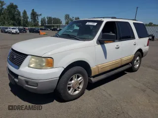 2003 Ford Expedition XLT Value with VIN 1FMPU16W73LB69953, listed as a Copart auction lot 58771365 with 228,246 mi miles and Salvage title. Bid and sale history available at DreamBid. Image 1.