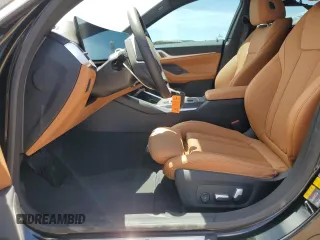2023 BMW i4 eDrive40 with VIN WBY73AW04PFP73353, listed as a Copart auction lot 63570133 with 1,423 mi miles. Bid and sale history available at carsss.com. Image 7.