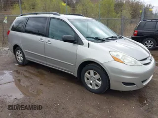 2006 Toyota Sienna CE with VIN 5TDZA23C36S460491, listed as a IAAI auction lot 42044177 with 158,024 mi miles. Bid and sale history available at carsss.com. Image 1.