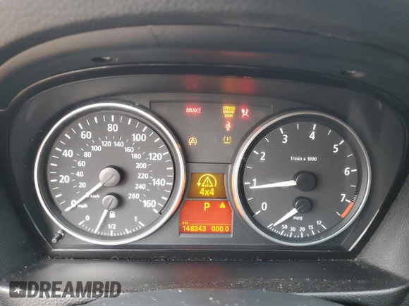 2006 BMW 3 Series 325xi with VIN WBAVD135X6KV00720, listed as a Copart auction lot 58437145 with 148,343 mi miles and Salvage title. Bid and sale history available at DreamBid. Image 9.