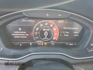2019 Audi SQ5 Prestige with VIN WA1C4AFY0K2001073, listed as a Copart auction lot 70517953 with 48,485 mi miles. Bid and sale history available at carsss.com. Image 9.