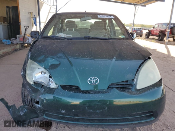 2002 Toyota Prius with VIN JT2BK18U020064034, listed as a Copart auction lot 85591854 with 114,880 mi miles and Salvage Title. Bid and sale history available at carsss.com. Image 5.
