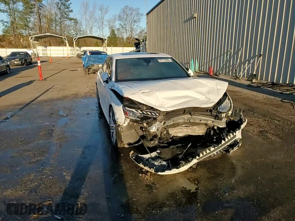 2021 Audi A4 S line Premium Plus with VIN WAUEAAF48MA037250, listed as a Copart auction lot 87725905 with Not Provided miles and Salvage Title. Bid and sale history available at DreamBid. Image 14.