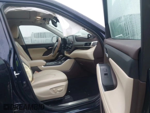 2022 Toyota Highlander XLE z VIN 5TDGZRAH5NS559562, wystawiony jako IAAI lot #41540293 z przebiegiem 36 421 mil mil oraz . Historia ofert i sprzedaży dostępna na DreamBid. Obrazek 5.