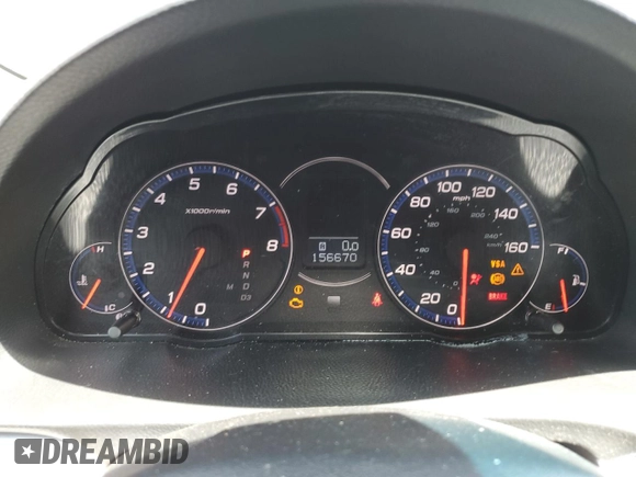 2008 Acura TSX z VIN JH4CL96858C014216, wystawiony jako Copart lot #57221405 z przebiegiem 156 670 mil mil oraz Szkoda całkowita • Salvage title. Historia ofert i sprzedaży dostępna na DreamBid. Obrazek 9.