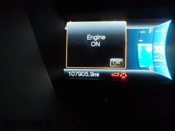 2016 Ford Fusion SE with VIN 3FA6P0HD3GR104124, listed as a IAAI auction lot 41592535 with 107,905 mi miles and . Bid and sale history available at DreamBid. Image 7.