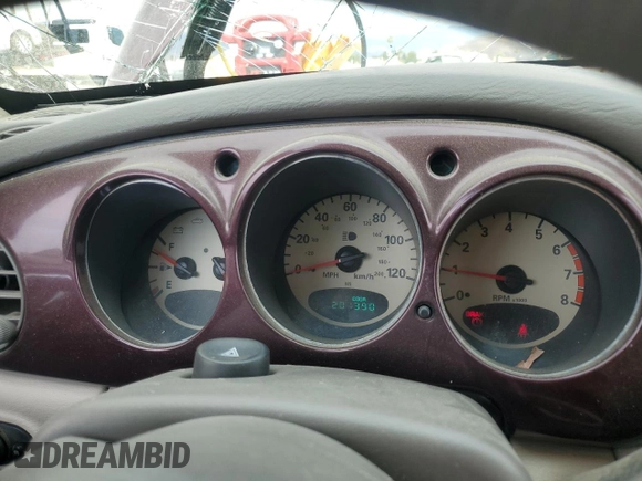 2002 Chrysler PT Cruiser with VIN 3C4FY48B22T283281, listed as a Copart auction lot 70606464 with 201,390 mi miles and Salvage Title. Bid and sale history available at carsss.com. Image 9.