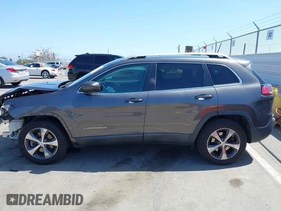 2019 Jeep Cherokee Limited with VIN 1C4PJMDX7KD167722, listed as a IAAI auction lot 42354242 with 68,775 mi miles and . Bid and sale history available at DreamBid. Image 15.