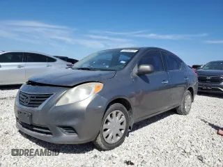 2012 Nissan Versa SL with VIN 3N1CN7AP8CL836863, listed as a Copart auction lot 46949615 with 133,681 mi miles and Salvage Title. Bid and sale history available at carsss.com. Image 1.