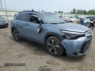 2024 Toyota Corolla Cross Hybrid S with VIN 7MUFBABG0RV053138, listed as a Copart auction lot 59515915 with 7,065 mi miles and Salvage title. Bid and sale history available at DreamBid. Image 4.