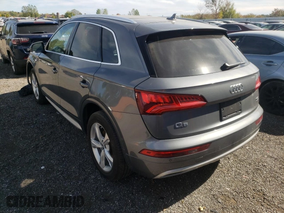 2018 Audi Q5 Premium Plus with VIN WA1BNAFY9J2045077, listed as a Copart auction lot 61676022 with 36,303 mi miles. Bid and sale history available at carsss.com. Image 3.