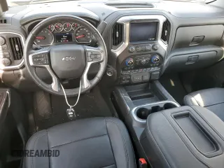 2022 Chevrolet Silverado 3500HD LTZ with VIN 1GC4YUEY7NF154287, listed as a Copart auction lot 55207914 with 20,261 mi miles and Salvage Title. Bid and sale history available at carsss.com. Image 8.