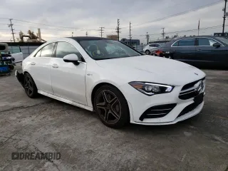 2022 Mercedes-Benz CLA with VIN W1K5J5BB9NN302532, listed as a Copart auction lot 36118653 with 5,193 mi miles. Bid and sale history available at carsss.com. Image 4.
