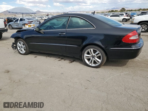 2008 Mercedes-Benz CLK 350 with VIN WDBTJ56H68F238690, listed as a Copart auction lot 72614554 with 116,216 mi miles and Salvage Title. Bid and sale history available at DreamBid. Image 2.