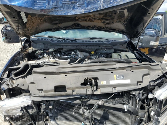 2024 Ford F-350 with VIN 1FT8X3BM9REC16963, listed as a Copart auction lot 57409615 with 21,712 mi miles and Salvage title. Bid and sale history available at DreamBid. Image 11.