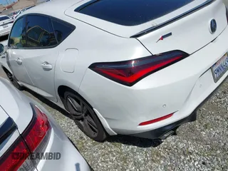 2024 Acura Integra Technology with VIN 19UDE4H64RA017816, listed as a IAAI auction lot 41575702 with 14,430 mi miles and . Bid and sale history available at DreamBid. Image 3.
