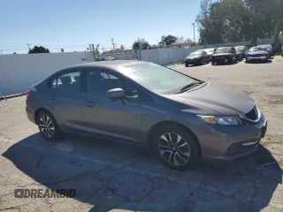 2014 Honda Civic Sedan EX with VIN 19XFB2F84EE259683, listed as a Copart auction lot 46661875 with 68,967 mi miles and Clean Title. Bid and sale history available at carsss.com. Image 4.