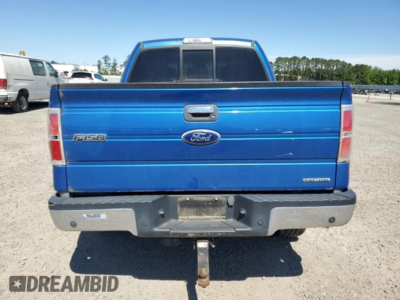 2012 Ford F-150 XL with VIN 1FTFW1EF0CFB32432, listed as a Copart auction lot 57933145 with 169,099 mi miles and Salvage title. Bid and sale history available at DreamBid. Image 6.