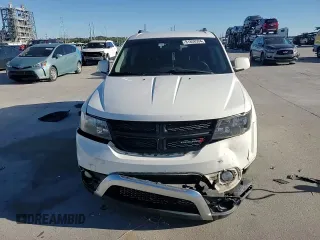 2015 Dodge Journey Crossroad with VIN 3C4PDCGG7FT614627, listed as a Copart auction lot 81808504 with 120,386 mi miles and Salvage Title. Bid and sale history available at DreamBid. Image 12.