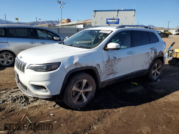 2020 Jeep Cherokee High Altitude с VIN 1C4PJMDX8LD596983, выставлен на аукционе Copart как лот 85257434 с пробегом 104 724 миль миль и Списание • Salvage title. История ставок и продаж доступна на DreamBid. Изображение 1.