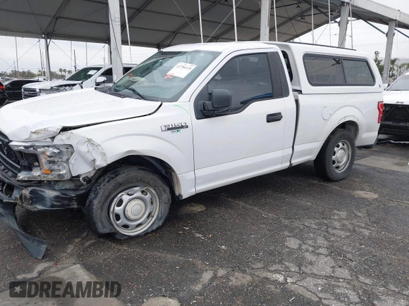 2018 Ford F-150 XL with VIN 1FTMF1CBXJKC83791, listed as a IAAI auction lot 41796119 with 196,611 mi miles. Bid and sale history available at carsss.com. Image 18.