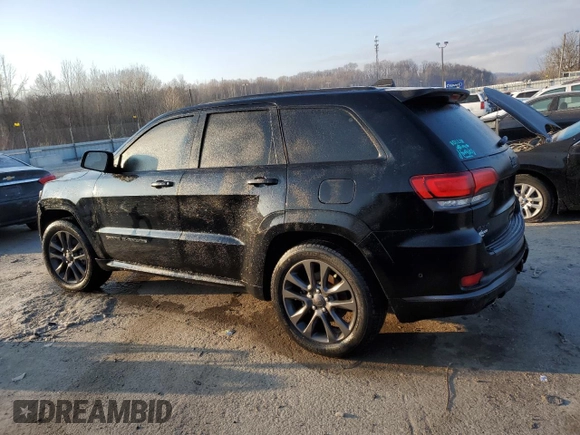 2018 Jeep Grand Cherokee High Altitude z VIN 1C4RJFCTXJC506478, wystawiony jako Copart lot #87332164 z przebiegiem 117 741 mil mil oraz Szkoda całkowita • Salvage title. Historia ofert i sprzedaży dostępna na DreamBid. Obrazek 2.