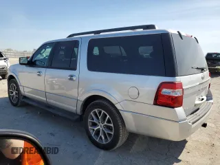 2016 Ford Expedition Max XLT with VIN 1FMJK1JT7GEF28916, listed as a Copart auction lot 54512765 with 124,957 mi miles and Salvage title. Bid and sale history available at DreamBid. Image 2.