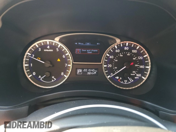 2013 Infiniti JX35 with VIN 5N1AL0MN5DC303289, listed as a Copart auction lot 72367814 with 201,540 mi miles and Salvage Title. Bid and sale history available at carsss.com. Image 9.