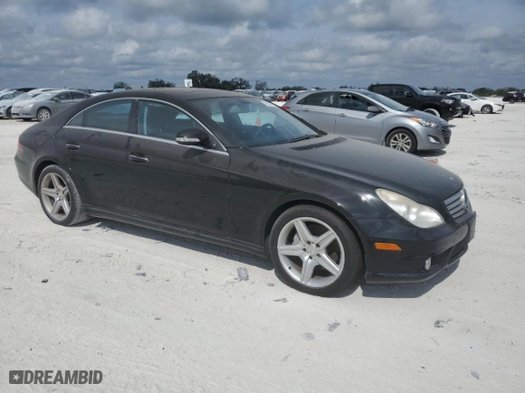 2008 Mercedes-Benz CLS-Class 5.5L with VIN WDDDJ72X38A128701, listed as a Copart auction lot 45853295 with 99,543 mi miles and Clean Title. Bid and sale history available at carsss.com. Image 4.