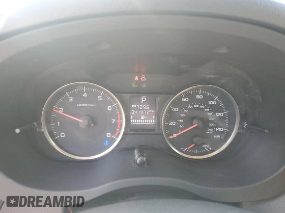 2017 Subaru Crosstrek Premium with VIN JF2GPABCXHH265711, listed as a Copart auction lot 56981805 with 41,973 mi miles and Salvage title. Bid and sale history available at DreamBid. Image 9.
