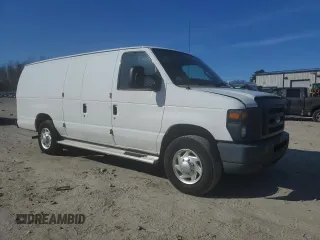 2012 Ford Econoline Cargo Commercial with VIN 1FTNS2EW4CDA57517, listed as a Copart auction lot 53795085 with 205,638 mi miles and Clean Title. Bid and sale history available at carsss.com. Image 4.