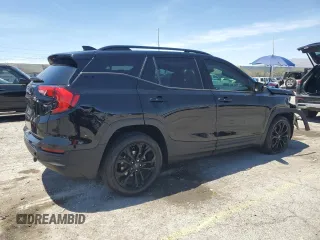 2020 GMC Terrain SLE with VIN 3GKALMEV3LL279737, listed as a Copart auction lot 58199515 with 55,947 mi miles and Salvage title. Bid and sale history available at DreamBid. Image 3.