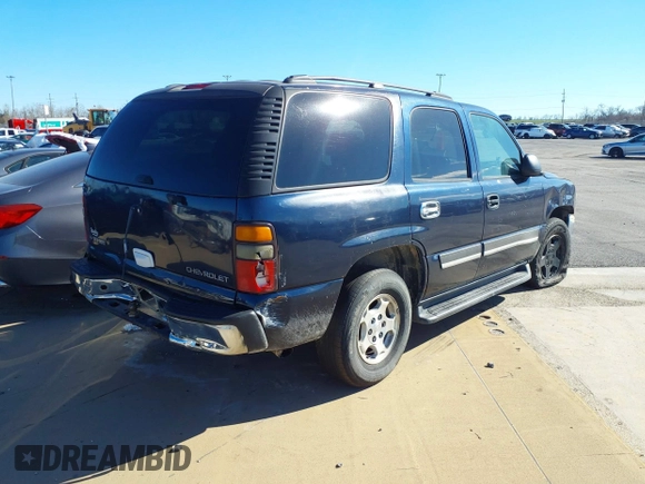 2005 Chevrolet Tahoe Z71 z VIN 1GNEC13T05R265519, wystawiony jako IAAI lot #41680914 z przebiegiem 340 054 mil mil oraz . Historia ofert i sprzedaży dostępna na DreamBid. Obrazek 4.