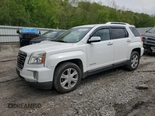 2016 GMC Terrain SLT z VIN 2GKFLUE35G6236323, wystawiony jako Copart lot #54698745 z przebiegiem 111 702 mil mil oraz Szkoda całkowita • Salvage title. Historia ofert i sprzedaży dostępna na DreamBid. Obrazek 1.