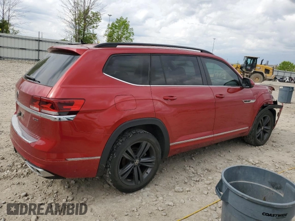 2021 Volkswagen Atlas SE с VIN 1V2NR2CA7MC507251, выставлен на аукционе Copart как лот 57881795 с пробегом 63 257 миль миль и Списание • Salvage title. История ставок и продаж доступна на DreamBid. Изображение 3.