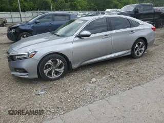 2019 Honda Accord EX z VIN 1HGCV1F43KA140654, wystawiony jako Copart lot #58465605 z przebiegiem 72 243 mil mil oraz Szkoda całkowita • Salvage title. Historia ofert i sprzedaży dostępna na DreamBid. Obrazek 1.