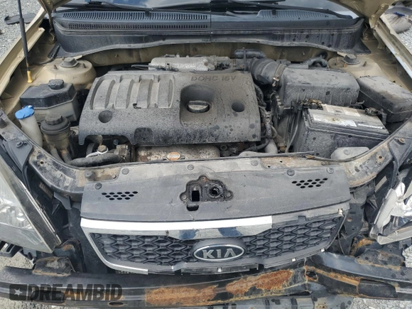 2011 Kia Rio with VIN KNADH4B30B6712241, listed as a Copart auction lot 61301184 with 159,902 mi miles and Salvage Title. Bid and sale history available at DreamBid. Image 11.