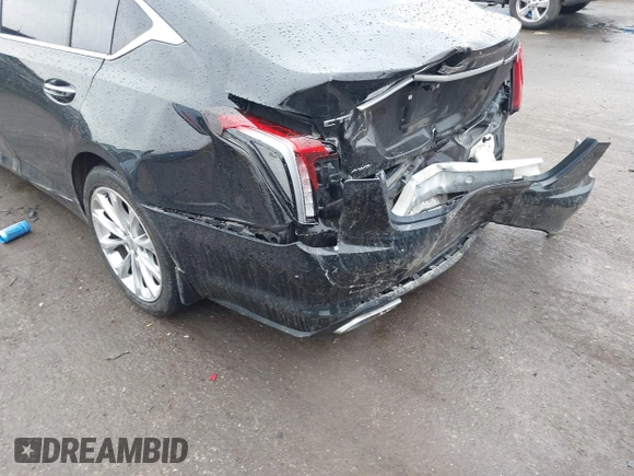 2020 Cadillac CT5 Premium Luxury with VIN 1G6DT5RK4L0123057, listed as a IAAI auction lot 41688571 with 58,903 mi miles. Bid and sale history available at carsss.com. Image 6.
