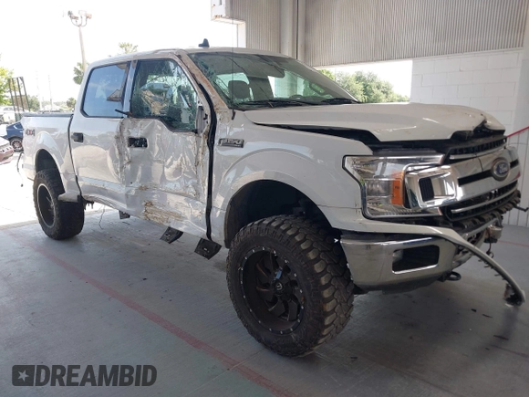 2019 Ford F-150 XL with VIN 1FTEW1E55KFB69767, listed as a IAAI auction lot 42326370 with 143,523 mi miles and . Bid and sale history available at DreamBid. Image 1.