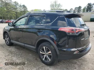 2018 Toyota RAV4 XLE with VIN 2T3RFREV7JW697470, listed as a Copart auction lot 52192305 with 109,420 mi miles and Salvage Title. Bid and sale history available at carsss.com. Image 2.