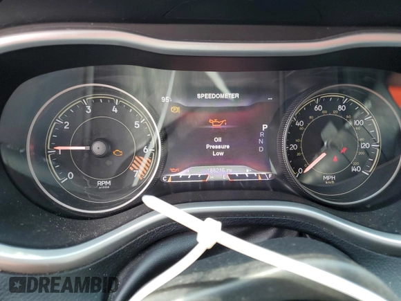 2014 Jeep Cherokee Trailhawk z VIN 1C4PJMBB5EW159957, wystawiony jako Copart lot #58535135 z przebiegiem 188 216 mil mil oraz Szkoda całkowita • Salvage title. Historia ofert i sprzedaży dostępna na DreamBid. Obrazek 9.