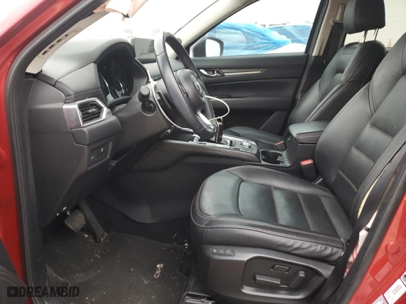 2022 Mazda CX-5 2.5 S Premium Plus Package with VIN JM3KFBEM0N0540820, listed as a Copart auction lot 49212845 with 32,515 mi miles and Salvage Title. Bid and sale history available at carsss.com. Image 7.