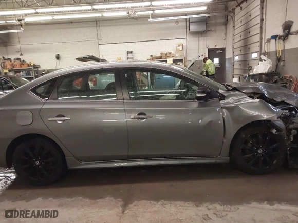 2017 Nissan Sentra SV with VIN 3N1AB7AP9HY300725, listed as a IAAI auction lot 41655152 with 43,751 mi miles. Bid and sale history available at carsss.com. Image 14.