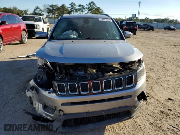 2018 Jeep Compass Altitude с VIN 3C4NJDBB4JT178541, выставлен на аукционе Copart как лот 72243333 с пробегом 60 978 миль миль и На запчасти • Non repairable. История ставок и продаж доступна на DreamBid. Изображение 5.